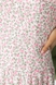 Сукня з корсетним ліфом рожеві квіти на молочному , M