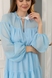 Платье шифон с голубой кистями