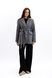 Піджак-пальто сірий, S