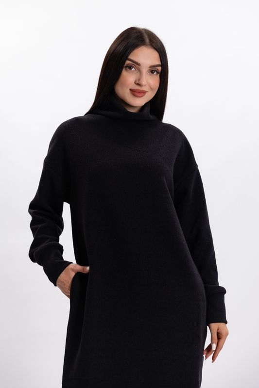 Сукня светр чорна , S